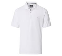 CASAMODA Poloshirt »Poloshirt uni«, weiß