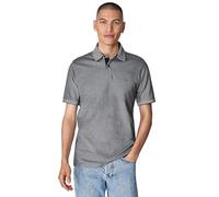 Casa Moda Poloshirt Stretch Melange Uni Dunkelblau Größe 4XL