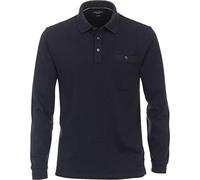 CASAMODA Polo-Shirts gestreift Dunkelblau M