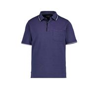 CasaModa Polo-Shirts Herren Slim Fit Kurzarm blau, 4XL