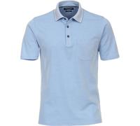 Casamoda - Polo-Shirt uni blau - Gr. - XL