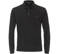 CASAMODA Poloshirt Long Sleeves Anthrazit - Größe 4XL Anthrazit 4XL