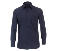 CASAMODA - Popeline Hemd uni 006050 blau - Gr. - 48