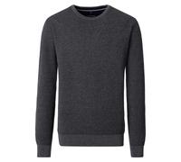 Casa Moda Regular Fit Pullover anthrazit, Einfarbig