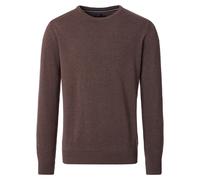 Casa Moda Regular Fit Pullover braun, Einfarbig