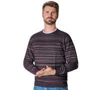 Strickpullover CASAMODA "CASAMODA Pullover gestreift" Gr. L, rot Herren Pullover (34359038-L) rot