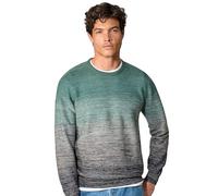 Strickpullover CASAMODA "CASAMODA Pullover gestreift", Herren, Gr. XXL, grün, 100% Baumwolle, Pullover Strickpullover (69736040-XXL) grün