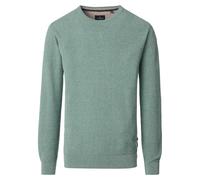 Casa Moda Pullover Regular Fit Herren Grün Einfarbig Gr. M