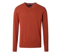 CASAMODA Pullover Herren Baumwolle orange, 4XL