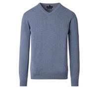 CASAMODA - Pullover mit V-Ausschnitt blau - Gr. - M