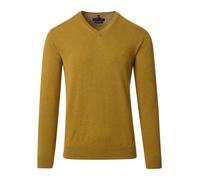 Casa Moda Pullover V-Ausschnitt Gelb - Größe 3XL Gelb 3XL