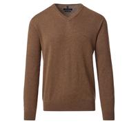 CASAMODA - Pullover mit V-Ausschnitt beige - Gr. - M