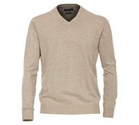 Casa Moda Pullover V-Ausschnitt Ecru - Größe XL Wollweiß XL