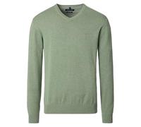 Casa Moda Strickpullover uni Regular Fit Herren 100% Baumwolle Türkis Gr. 5XL