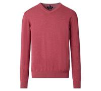 Strickpullover CASAMODA "CASAMODA Pullover uni", Herren, Gr. 3XL, rot (hellrot), 100% Baumwolle, Pullover (53651218-XXXL) hellrot
