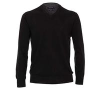 Größe XL Casamoda Sport Pullover Schwarz Langarm Normal Geschnitten V-Neck Ausschnitt 100% Baumwolle