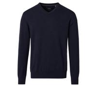 CASAMODA Pullover Uni graues Dunkelblau M
