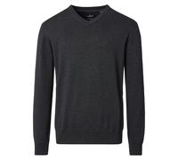 CASAMODA Pullover Uni Grauschwarz M