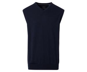 CASAMODA - Pullunder uni 004460 blau - Gr. - S