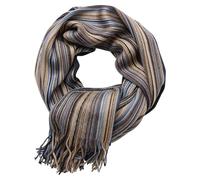 Schal CASAMODA "CASAMODA Schal gestreift", Damen, beige, 100% Polyacryl, Modetücher Schal (68872664-0) beige