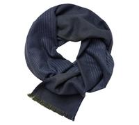 Schal CASAMODA "CASAMODA Schal uni", Herren, blau, 100% Viskose, Modetücher (54194166-0) blau