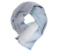 Schal CASAMODA "CASAMODA Schal uni", Damen, blau, 100% Baumwolle, Modetücher Schal (50844109-0) blau