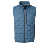 Steppweste CASAMODA "CASAMODA Steppweste uni", Herren, Gr. XXL, blau, 100% Polyester, Westen Steppweste (74435957-XXL) blau