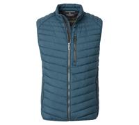 Steppweste CASAMODA "CASAMODA Steppweste uni", Herren, Gr. XXL, blau, 100% Polyester, Westen Steppweste (52960157-XXL) blau