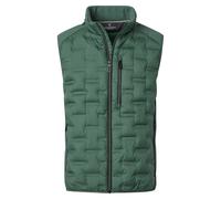 Steppweste CASAMODA "CASAMODA Steppweste uni", Herren, Gr. XL, grün, 100% Polyester, Westen Steppweste (52062705-XL) grün
