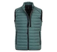 Casa Moda Regular Fit Steppweste grün, Einfarbig