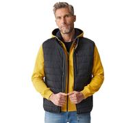 Casa Moda Regular Fit Outdoor Weste blau/gelb, Einfarbig