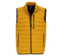 Casa Moda Regular Fit Outdoor Weste gelb/blau, Einfarbig