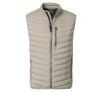 Steppweste CASAMODA "CASAMODA Steppweste uni", Herren, Gr. 3XL, beige, 100% Polyester, Westen Steppweste (33114902-XXXL) beige