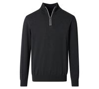CASAMODA Halfzip Pullover Solid Anthrazit - Größe 3XL Anthrazit 3XL