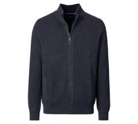 Casa Moda Regular Fit Strickjacke blau, Einfarbig