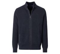 Casa Moda Regular Fit Strickjacke blau, Einfarbig