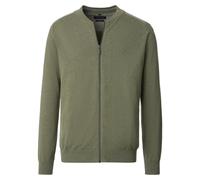 Casa Moda Casual Casual Fit Cardigan oliv, Einfarbig