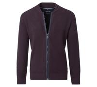 Strickjacke CASAMODA "CASAMODA uni" Gr. XXL, rot (dunkelrot) Herren Strickjacken (43686711-XXL) dunkelrot
