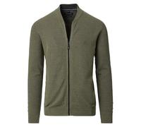 Casa Moda Zip Strickjacke Grün - Größe L Grün L