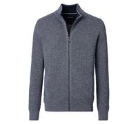 Casa Moda Regular Fit Strickjacke blau, Einfarbig