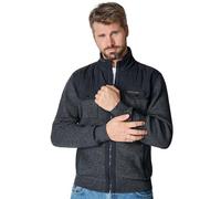 Strickjacke CASAMODA "CASAMODA uni" Gr. L, blau (dunkelblau) Herren Strickjacken (45020400-L) dunkelblau