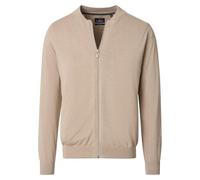 Casa Moda Strickjacke Zip Beige - Größe XL Beige XL