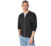 Casa Moda Strickjacke Zip Dunkelgrau - Größe M Anthrazit M