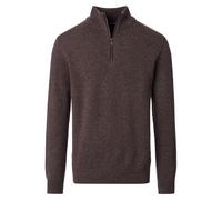 Troyer CASAMODA "CASAMODA Troyer uni", Herren, Gr. L, braun, 80% Wolle, 20% NY, Pullover (94393659-L) braun