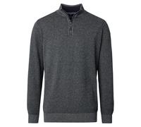 Casa Moda Troyer Regular Fit Herren Anthrazit Einfarbig Größe XL