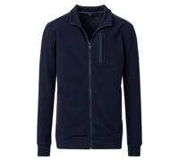 Casa Moda Sweatjacke blau, Einfarbig