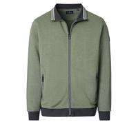 CASAMODA Sweatjacke gestreift Grün XXL