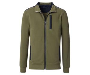 CASAMODA Sweatjacke in Khaki - Größe S | Herren Sweatshirts Jacken
