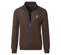 Sweatjacke CASAMODA "CASAMODA uni" Gr. L, braun Herren Sweatjacken (91189018-L) braun
