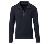 Sweatjacke CASAMODA "CASAMODA uni" Gr. 3XL, blau (dunkelblau) Herren Sweatjacken (60010555-XXXL) dunkelblau